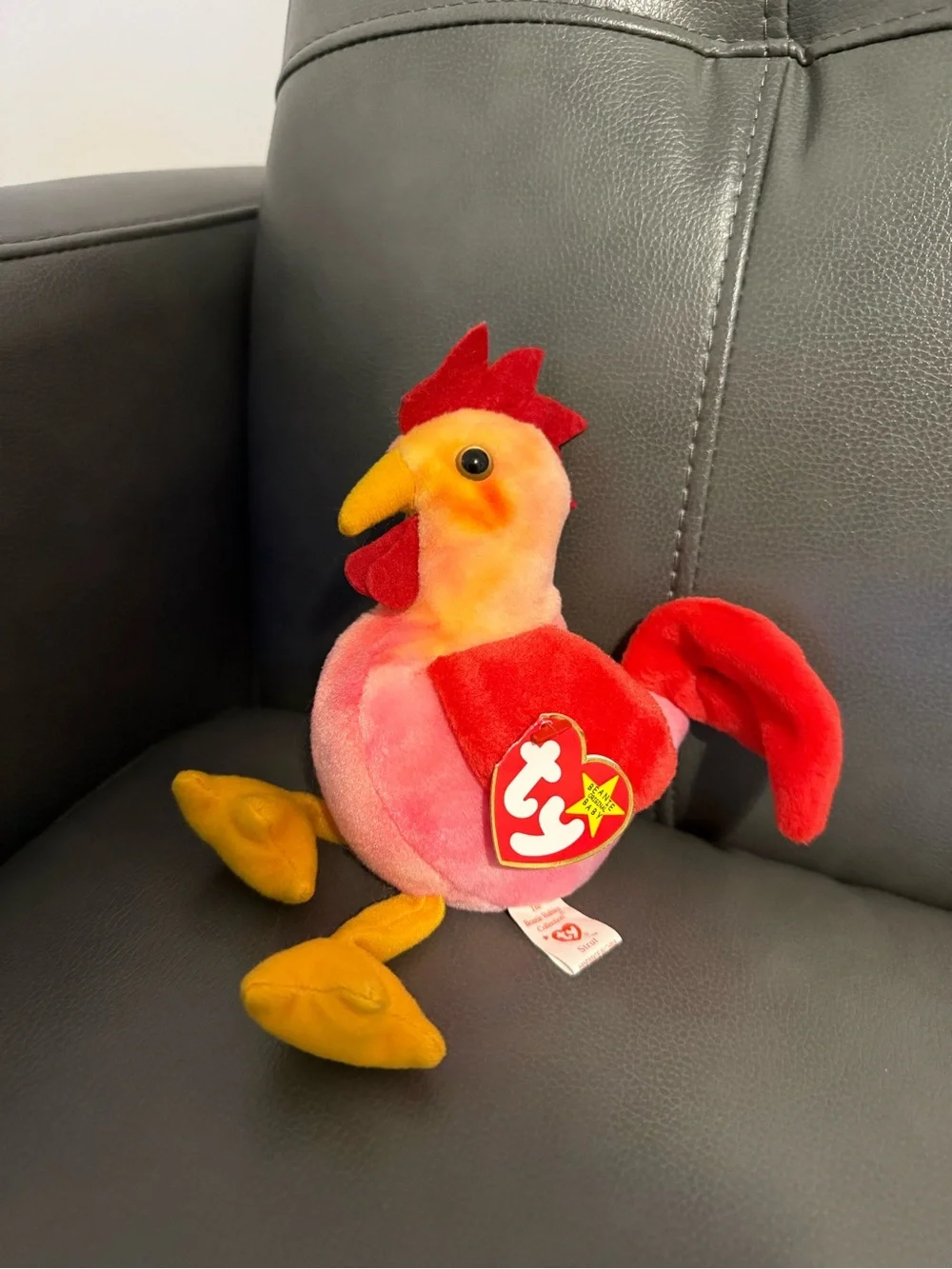 Ty Beanie Baby - Strut the Rooster